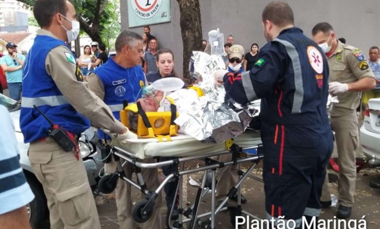 Fotos de Motorista avança preferencial e provoca acidente na Zona 7, em Maringá