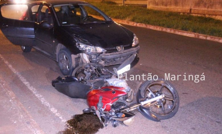 Fotos de Motorista bêbado, atropela casal de motociclista e arrasta moto por mais de 2 km em Maringá