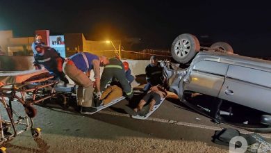 Fotos de Motorista causa grave acidente e foge sem prestar socorro, em Maringá