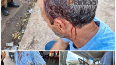 Fotos de Motorista de caminhão é agredido com coronhada na cabeça durante assalto em Sarandi