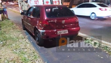 Fotos de Motorista embriagado invade pista de caminhada e atropela mulher, em Maringá