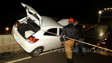 Fotos de Motorista na contramão causa grave acidente na rodovia PR-323 em Paiçandu, e foge sem prestar socorro