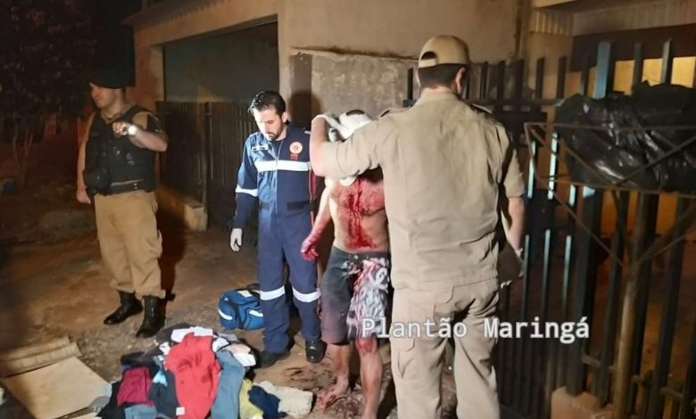 Fotos de Mulher agride marido com lajotada na cabeça após flagrá-lo dançando com outro homem em Sarandi