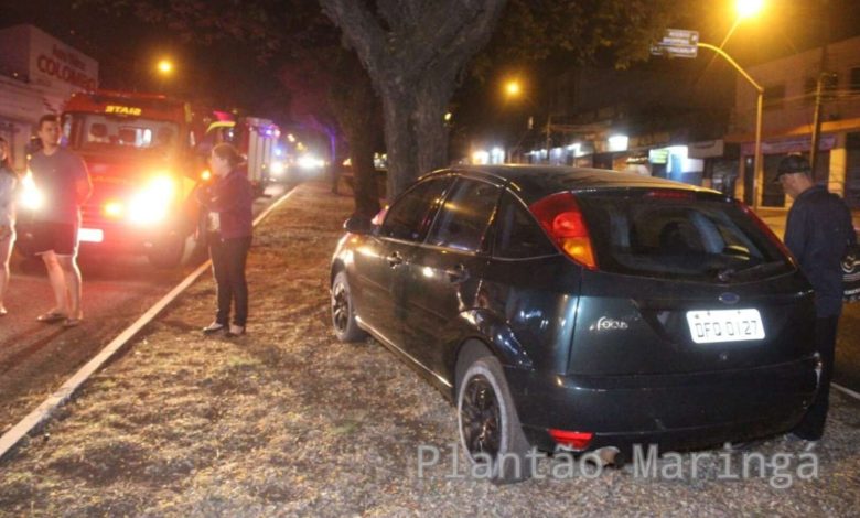 Fotos de Mulher é assaltada após sofrer acidente na Colombo em Maringá