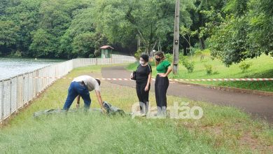 Fotos de Mulher é encontrada morta em lago do parque Alfredo Nyffeler, em Maringá