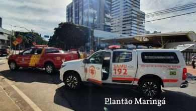 Fotos de Mulher é internada em estado grave após ser atropelada por moto em Maringá