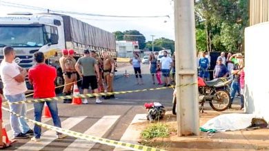 Fotos de Mulher morre após grave acidente envolvendo moto e ônibus