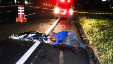 Fotos de Mulher morre atropelada após brigar e descer do veículo do marido e tentar atravessar rodovia entre Sarandi e Marialva