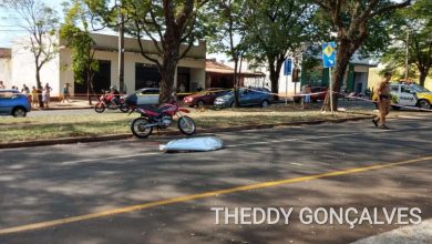 Fotos de Mulher morre atropelada por moto na Avenida em Maringá