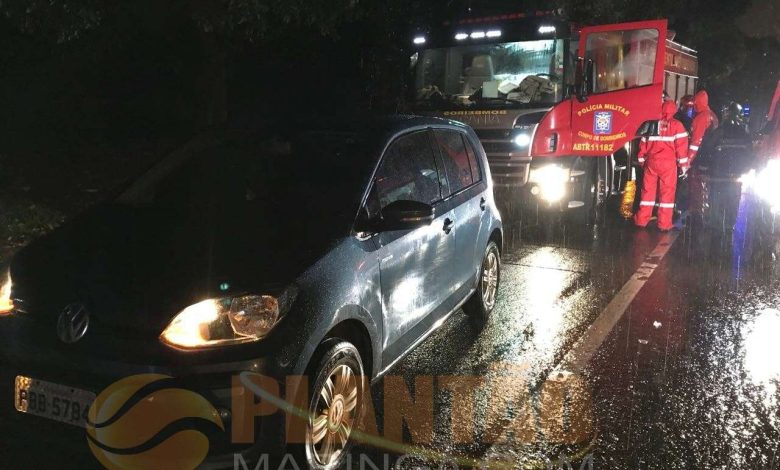 Fotos de Mulher não identificada morre ao ser atropelada na Avenida Colombo em Maringá