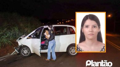 Fotos de Mulher que morreu em acidente no contorno sul de Maringá, é identificada