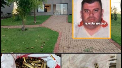 Fotos de Narcotraficante é executado em condomínio de luxo com mais de 150 tiros, no Paraná, afirma IML