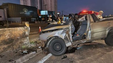 Fotos de No dia do aniversário motorista sofre ferimentos graves após acidente em Maringá