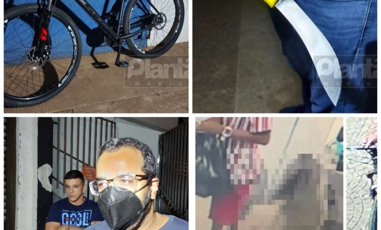 Fotos de Criminoso que abusou sexualmente de moças durante assalto em shopping de Maringá, é apreendido