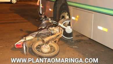 Fotos de Ônibus da TCCC invade preferencial e causa acidente em Maringá