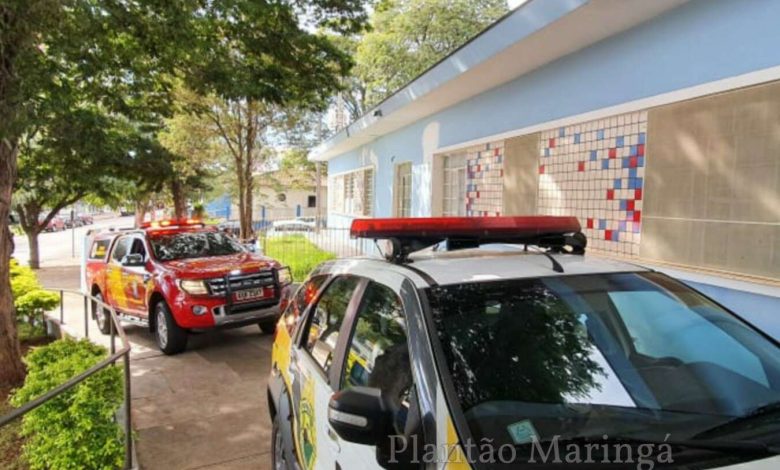 Fotos de Paciente do hospital psiquiátrico fica ferido após ser atingido por golpes de objetos cortantes em Maringá