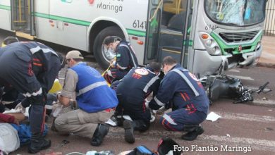 Fotos de Pai e filho ficam gravemente feridos em acidente causado por ônibus da TCCC