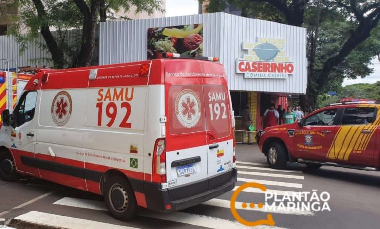 Fotos de Panela de pressão explode e deixa três pessoas feridas em restaurante de Maringá, uma delas em estado grave