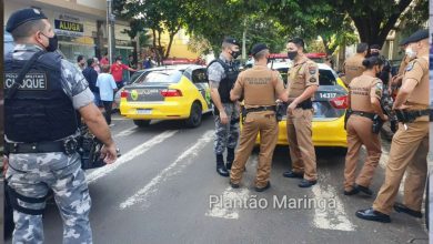 Fotos de Perseguição policial termina em tiros e acidente em Maringá