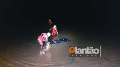 Fotos de Pescadores encontram corpo no Rio Ivaí em Floresta