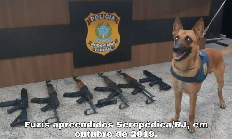 Fotos de Polícia Federal desarticula associação criminosa, atuante no tráfico de fuzis e drogas, na região de Maringá