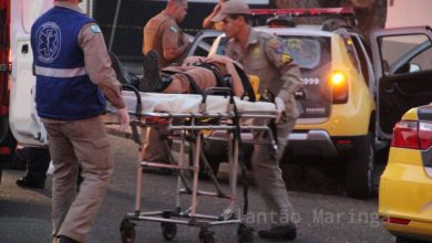 Fotos de Policiais militares ficam feridos após grave acidente com viatura em Maringá