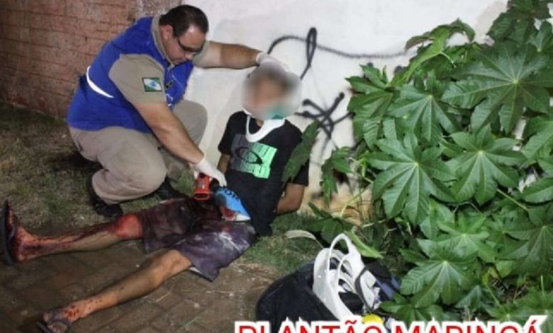 Fotos de Policial aposentado reage a assalto e ladrão é baleado durante roubo em Maringá