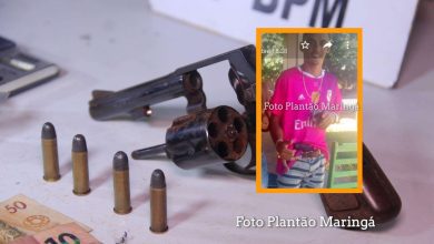 Fotos de Procurado por homicídio que ostentava fotos com arma de fogo é baleado em confronto com a choque