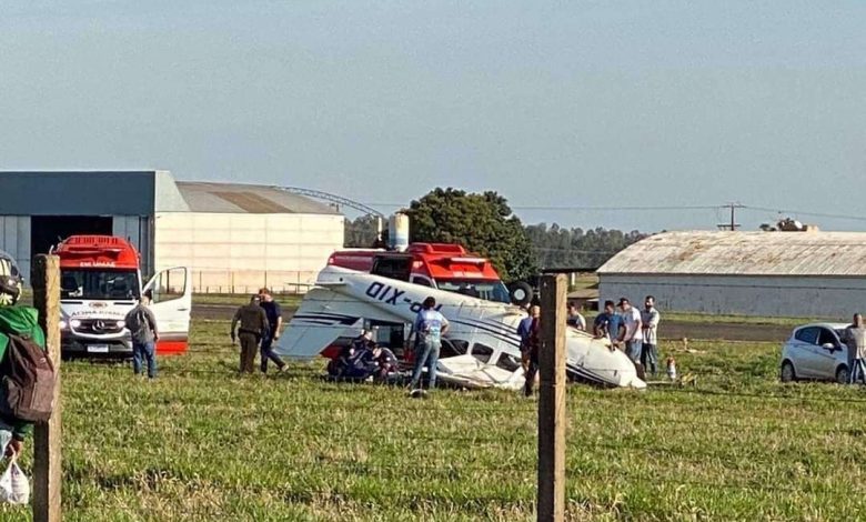 Fotos de Queda de avião deixa um morto e dois feridos na região