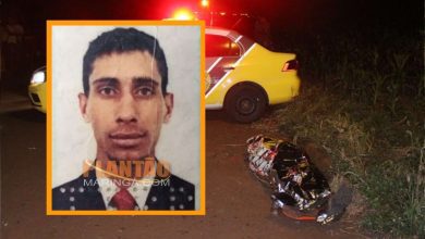 Fotos de Sem habilitação, homem morre após bater motocicleta contra poste em Sarandi