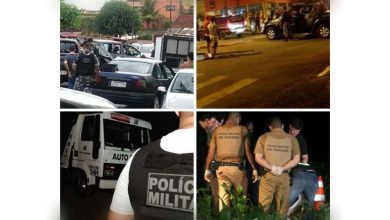 Fotos de Semana não começou de forma positiva para sete criminosos que resolveram enfrentar policiais no Paraná - tombaram mortos