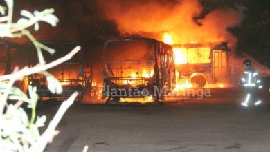 Fotos de Sindicalistas suspeitos de incendiar setes ônibus em Sarandi, são presos em São Paulo