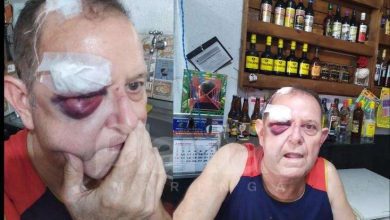 Fotos de Suspeito de agredir idoso que sofre de mal de parkinson durante assalto em Maringá é preso; vídeo