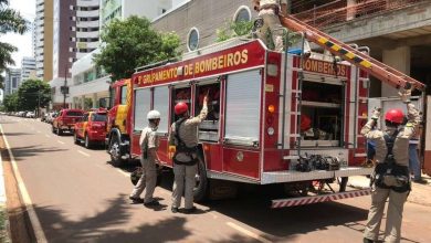 Fotos de Trabalhador cai de dez metros de altura em Maringá