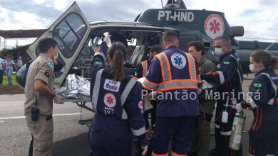 Fotos de Trabalhador é atropelado enquanto fazia manutenção de rodovia em Mandaguaçu