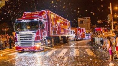 Fotos de Tradicional caravana de Natal da Coca-Cola passa por Maringá na segunda-feira dia 10/12