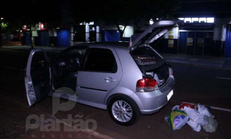 Fotos de Homem abandona carro com garotas de programa e drogas, em Maringá