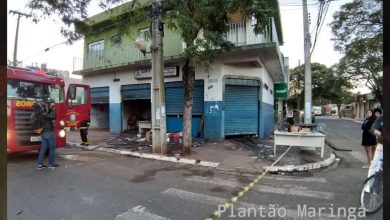 Fotos de Urgente - pessoa morre queimada durante incêndio em imobiliária de Sarandi