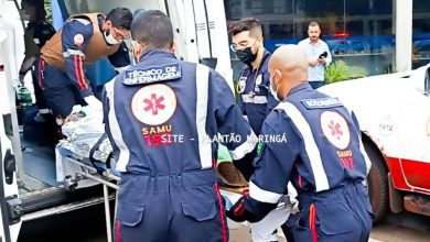 Fotos de Vendedor de bala é baleado na Avenida Colombo em Maringá