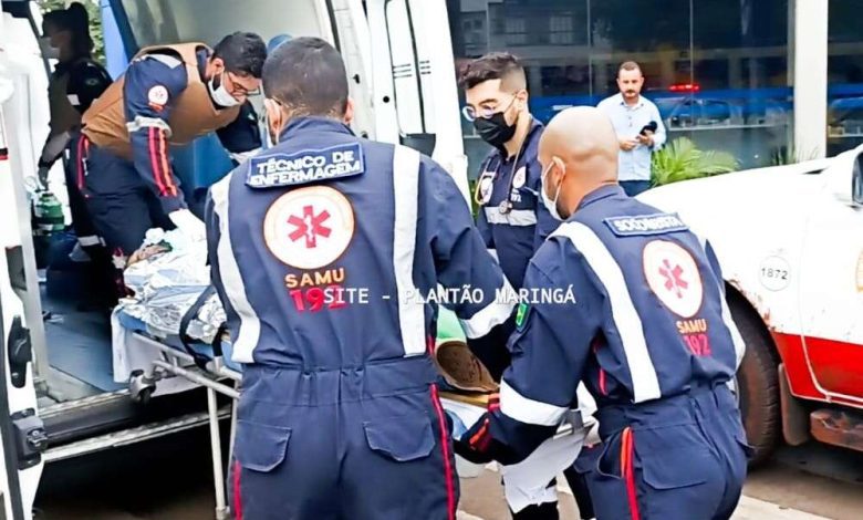 Fotos de Vendedor de bala é baleado na Avenida Colombo em Maringá