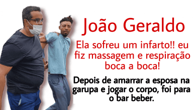 Fotos de Vídeo: confira o depoimento de joão geraldo preso suspeito de matar mulher estrangulada em Sarandi