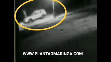 Fotos de Vídeo mostra motorista totalmente transtornado atropelando jovem propositalmente após vítima tentar intervir em briga de casal na cidade de Maringá