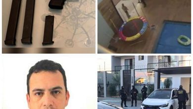 Fotos de Vídeo mostra policiais invadindo casa de luxo onde líder do PCC, foi preso, em Maringá