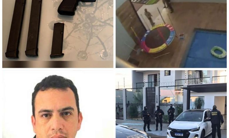 Fotos de Vídeo mostra policiais invadindo casa de luxo onde líder do PCC, foi preso, em Maringá