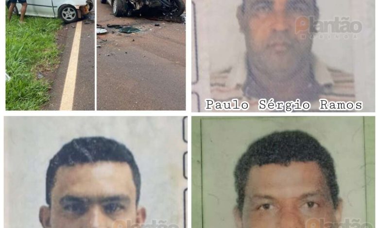 Fotos de Vítimas do trágico acidente de trânsito registrado neste domingo na região de Maringá, foram identificadas