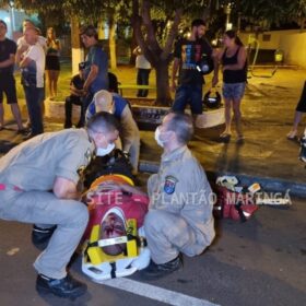 Fotos de Homem com mandado de prisão é flagrado com arma e documentos falsos após sofrer grave acidente, em Sarandi