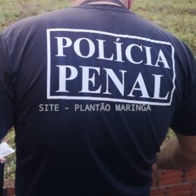 Fotos de Homem é preso próximo a Penitenciária Estadual de Maringá utilizado roupas da Polícia Penal