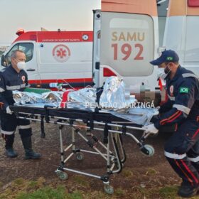 Fotos de Morre no hospital homem que teve 100% do corpo queimado durante incêndio em residência em Sarandi