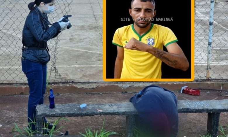 Fotos de Homem executado com tiro na cabeça ao lado de Igreja em Maringá é identificado