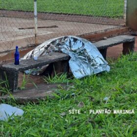 Fotos de Homem executado com tiro na cabeça ao lado de Igreja em Maringá é identificado